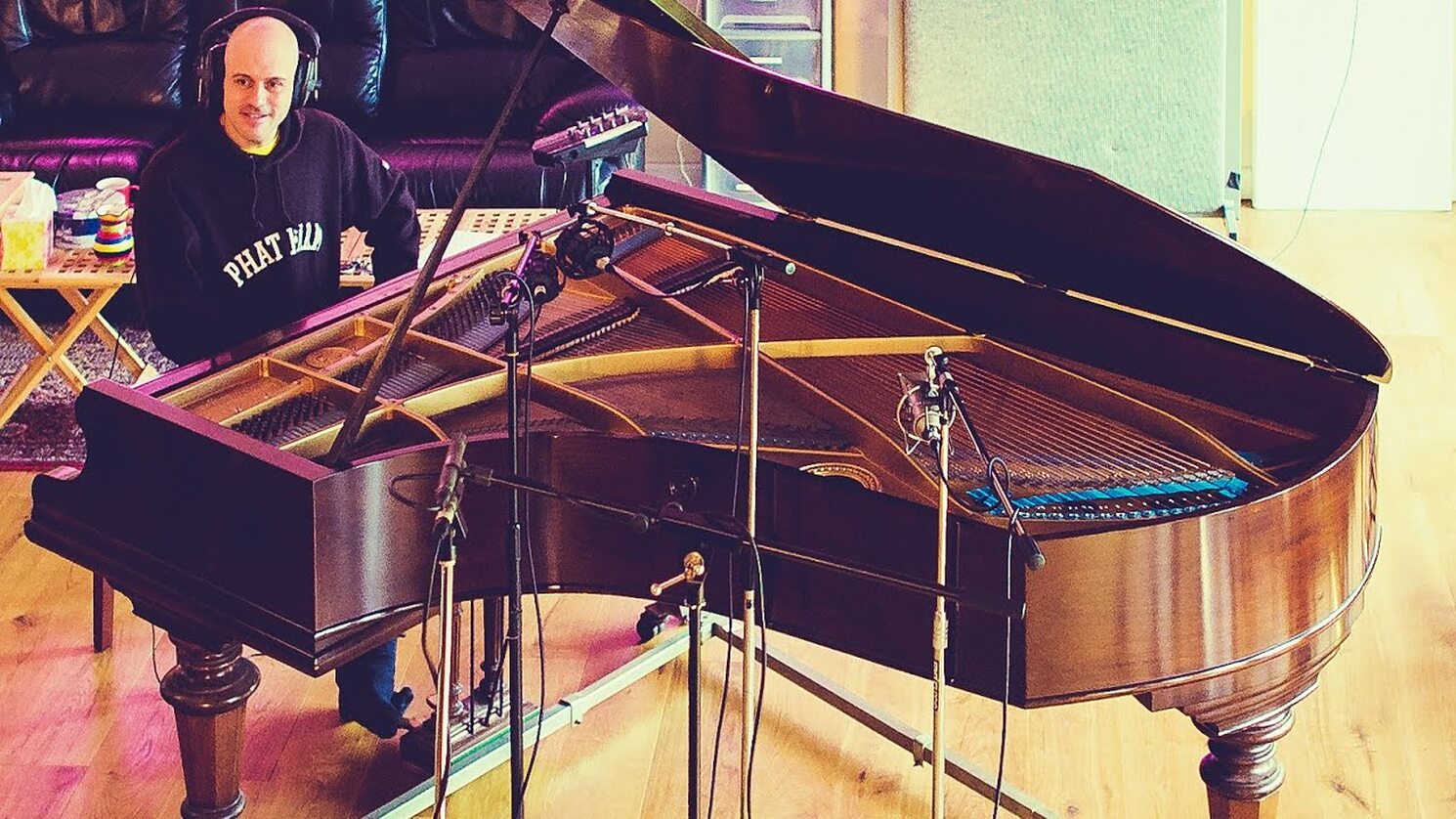 Record Producer James Loughrey at Axe and Trap Studios